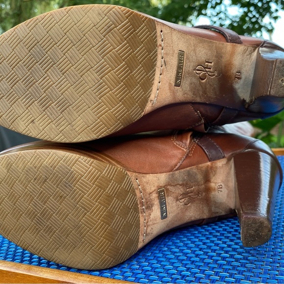 Cole Haan Nike Air Poppy Bit Riding boots brown sequoia chestnut sz. 7 - Picture 6 of 6